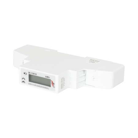 Protectie - Contor monofazat digital 45A cu afisaj electronic pentru sina DIN