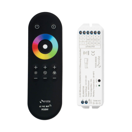 Banda LED - Controller wireless pentru banda LED RGB RGBW CCT cu telecomanda 12V 24V