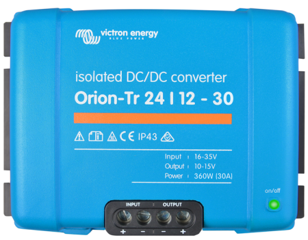 Convertor DC DC izolat Orion Tr 24 12 30A 360W [0]