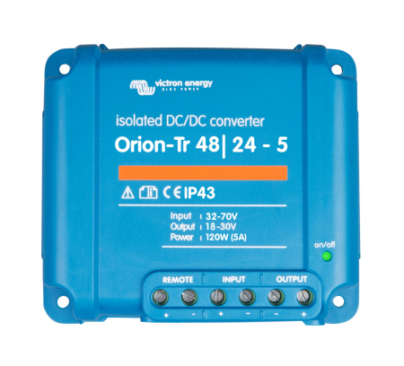 Accesorii Victron - Convertor DC DC izolat Orion Tr 48V 24V 5A 120W