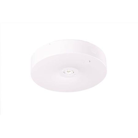Emergenta - Corp antipanic LED rotund pentru iluminat de urgenta cu optica unghi larg si protectie IP20