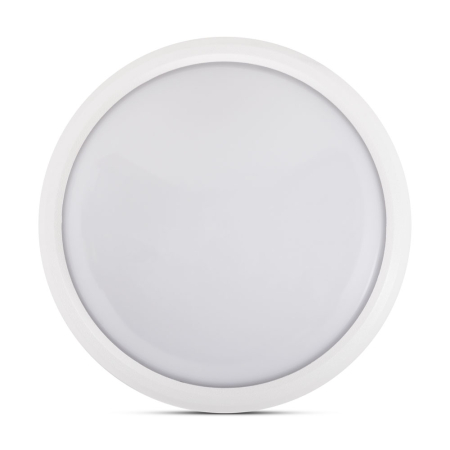 Corp BAT LED rotund alb 18W 6400K cu senzor microunde kit emergenta si dispersor opal [0]