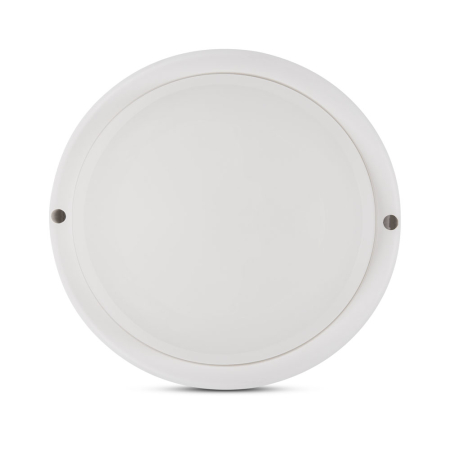 Plafoniera LED - Corp BAT LED rotund mic alb 18W 4000K IP65 cu dispersor opal