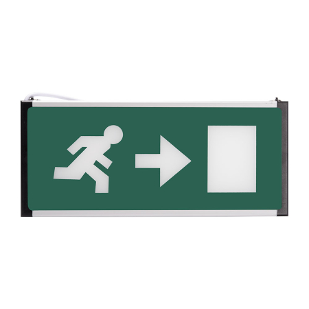 Emergenta - Corp directional de emergenta LED suspendat cu indicator stanga dreapta