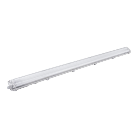 Surse de iluminat - Corp etans IP65 neechipat pentru un tub LED de 600 mm cu dispersor transparent