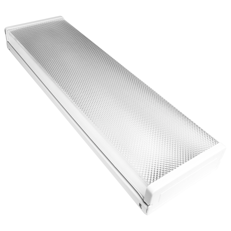 Surse de iluminat - Corp de iluminat liniar aparent pentru doua tuburi T8 de 18W cu dulii G13