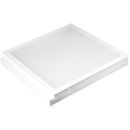 Plafoniere - Corp de iluminat aparent electronic prismatic pentru doua tuburi T8 de 18 W