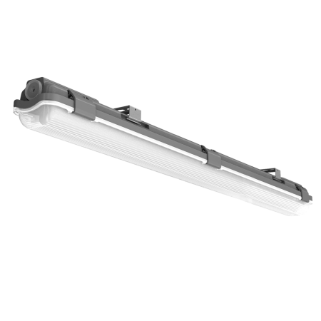 Surse de iluminat - Corp de iluminat aparent etans IP65 1x58W cu dulie G13 si carcasa gri