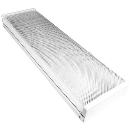 Surse de iluminat - Corp de iluminat linear aparent alb pentru tuburi T8 cu dulii G13
