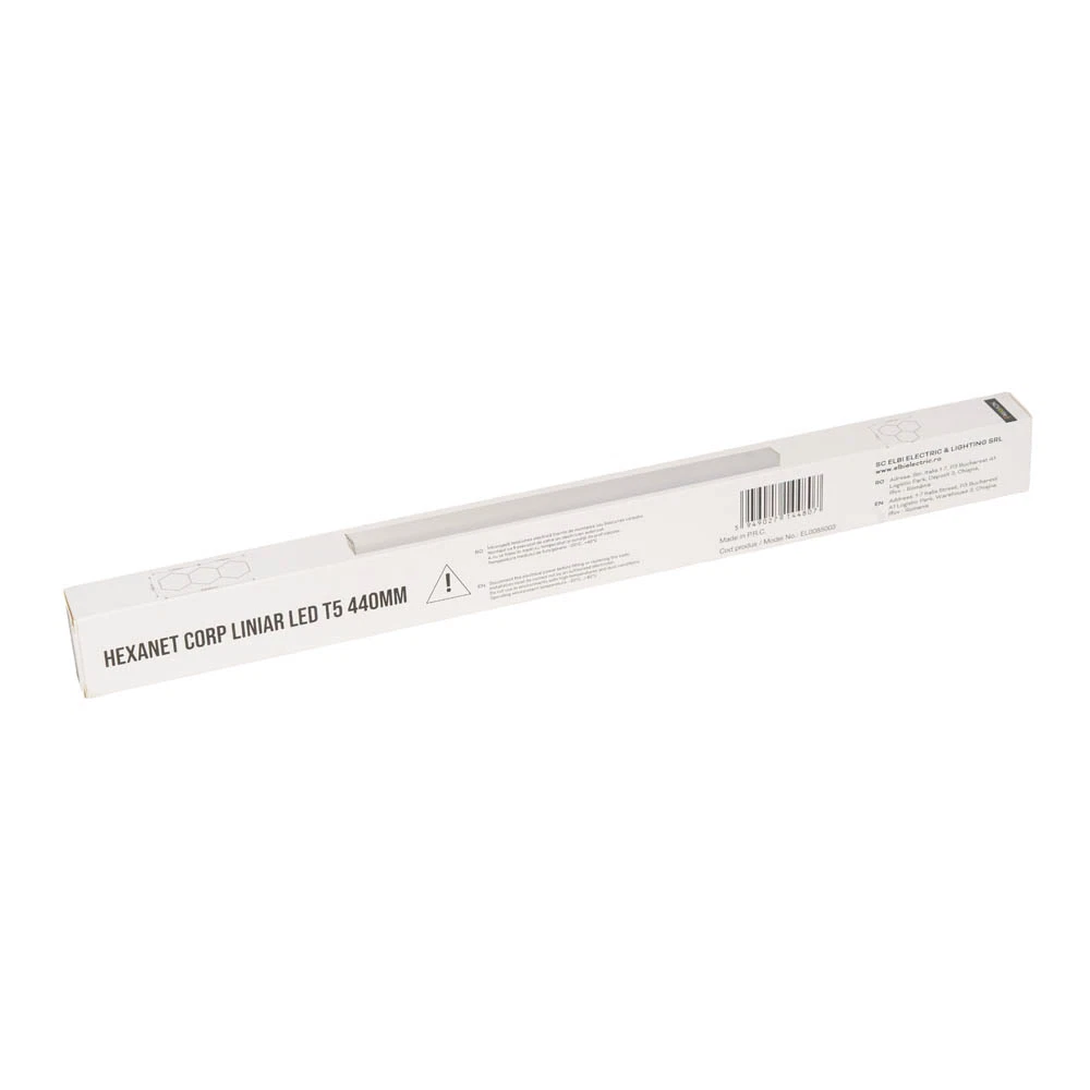Corp liniar LED T5 modular pentru configuratii hexagonale, 8W, 4000K, 440 mm, IP20 [2]