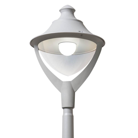 Corpuri stradale - Corp pietonal LED modern gri pentru exterior cu lumina neutra 4000K
