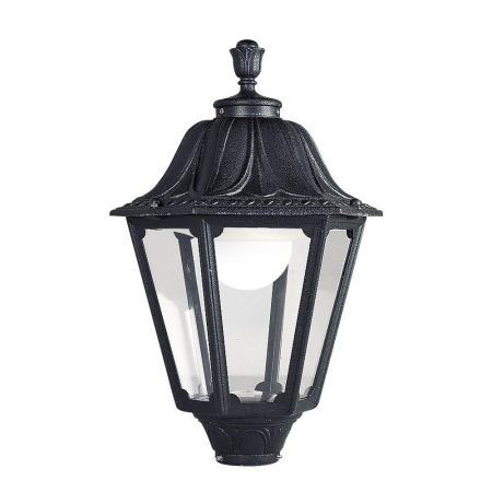 Corp pietonal LED clasic negru 30W pentru iluminat exterior alei si gradini [0]