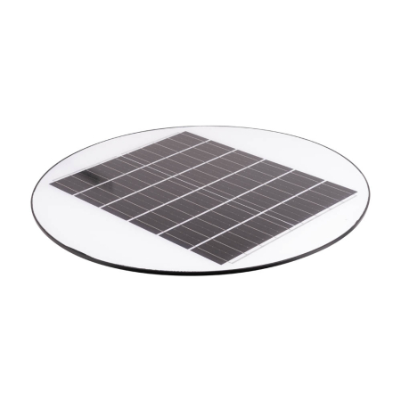 Corp solar pietonal LED negru cu senzor de miscare pentru iluminat exterior [0]