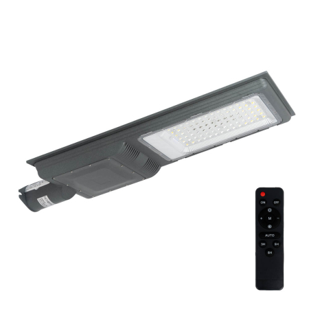 Corpuri stradale - Corp stradal solar LED 300W cu senzor de miscare lumina neutra 4000K si protectie IP65