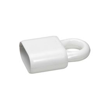 Cupla plata alba cu 2 poli si inel de extragere pentru conexiuni electrice de 6 A [0]