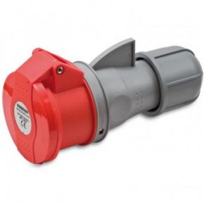 Accesorii - Cupla industriala mobila rosie 63A 3P+N+T IP67 pentru conexiuni trifazice