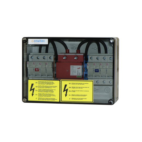 Tablouri sigurante echipat DC/AC - DC con-box 1MPPT 3-4 str. SPD Type 1/2 2pol fuse