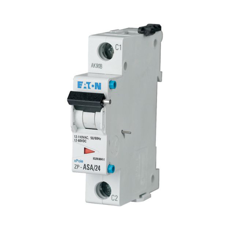 Protectie - Declansator de deschidere 24 V pentru intreruptoare automate modulare cu montaj pe sina DIN