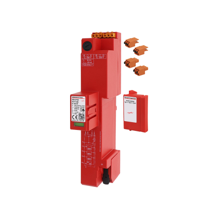 Descarcatoare - Descarcator combinat DEHNshield ZP B2 SG TT 255 pentru retele TT / TN-S