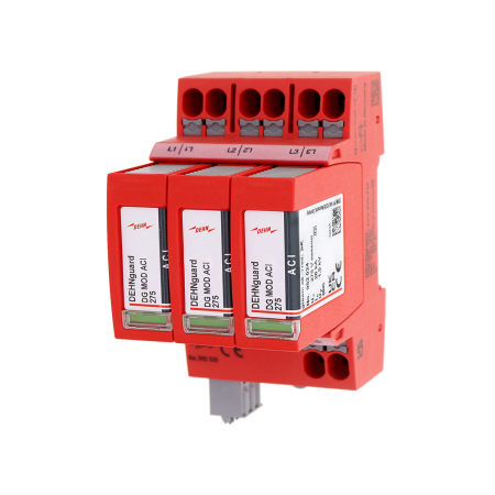 Descarcatoare - Descarcator supratensiune DEHNguard MP TNC ACI 275 FM pentru retele TN-C