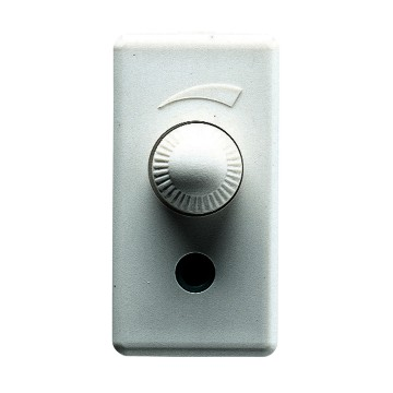 Dimmer rotativ alb cu 1 modul pentru reglarea intensitatii luminoase [1]