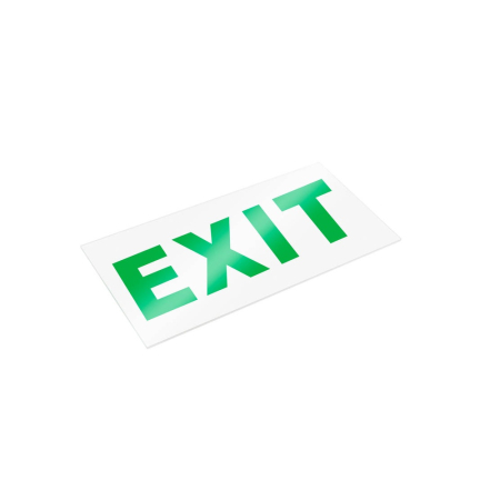Emergenta - Display EXIT alb pentru corp de iluminat de urgenta VERSO 1