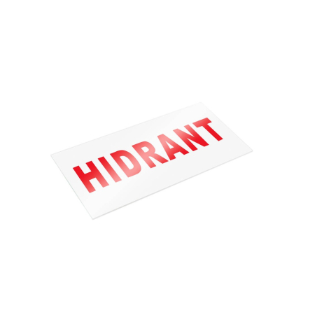 Display cu pictograma hidrant pentru corp de iluminat de urgenta Verso 1 [0]