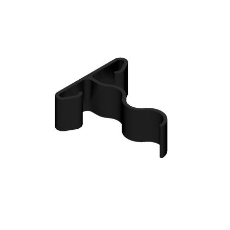 IBC Top Fix 200 - Distantier negru - TopFix 200 sistem integrat - set 25 buc