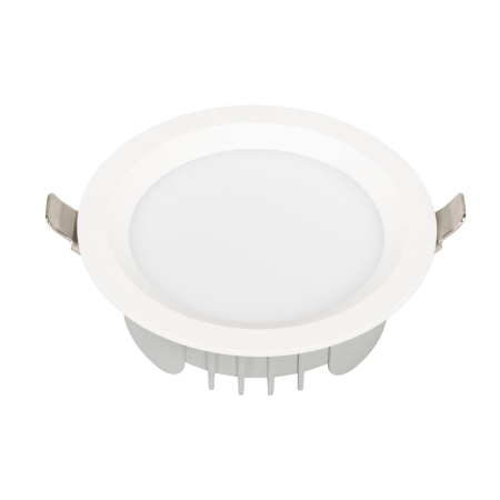 Downlight LED fix alb 10W cu lumina neutra 4000K pentru tavan [0]
