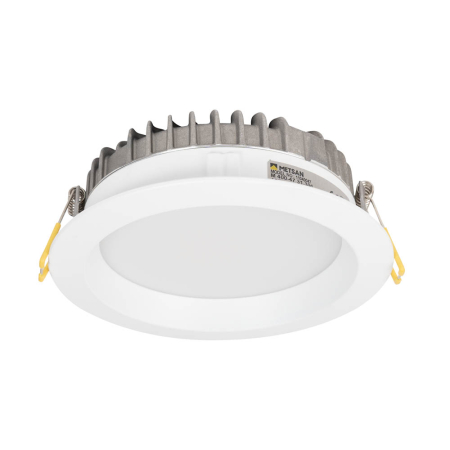 Downlight LED rotund incastrat alb 10W 4000K IP44 [0]