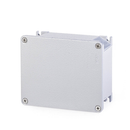 Trasee electrice - Doza de derivatie din aluminiu gri 140x115x60 mm pentru montaj aparent cu protectie IP66 IP67 IP69