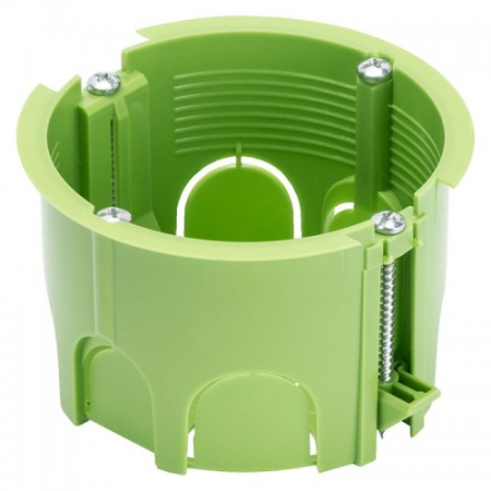 Doza aparat rotunda pentru rigips 65x45 mm verde [1]