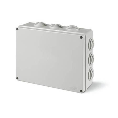 Doze - Doza de derivatie aparenta gri 100x100x50 mm cu capac plin si protectie IP55