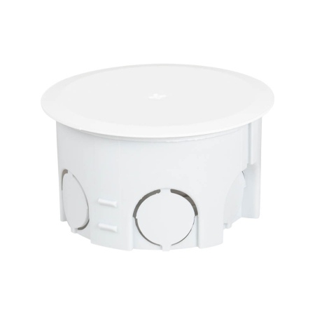 Trasee electrice - Doza de derivatie incastrata din PVC gri cu capac inclus 73,5 x 43,5 mm
