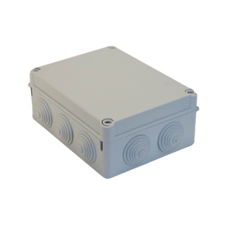 Trasee electrice - Doza de derivatie etansa gri IP55 cu dimensiuni 190x145x140 mm