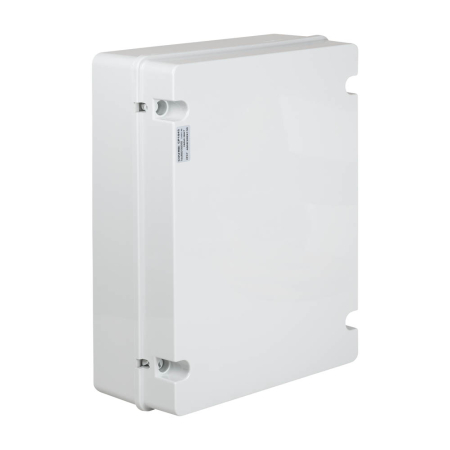 Doza etansa de derivatie patrata IP65 cu pereti netezi 380x300x125 mm [0]