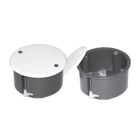 Doze derivatie - Doza de legatura rotunda pentru gips carton cu capac 65 mm