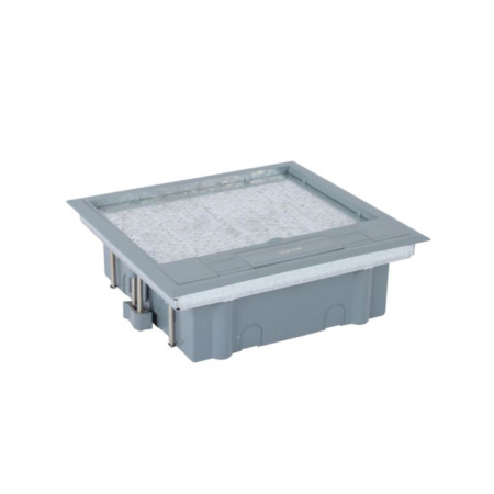 Trasee electrice - Doza pardoseala cu capac pentru 12 module orizontale