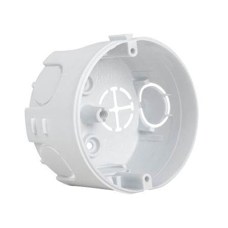 Trasee electrice - Doza universala din PVC pentru montaj incastrat 73.5 x 43.5 mm