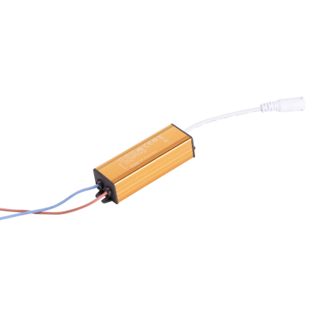 Banda LED - Driver LED 24W pentru panou LED 295x595 mm cu carcasa alb negru
