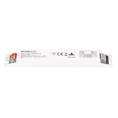 Surse de iluminat - Droser electronic pentru doua tuburi fluorescente T8 de 58W