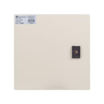 Trasee electrice - Dulap metalic IP65 250×250×150 mm cu contrapanou | Cutie electrică etanșă pentru exterior