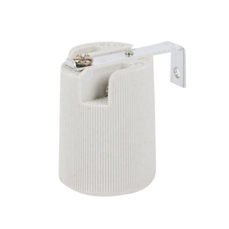 Dulie ceramica alba E14 cu clema pentru iluminat interior [2]