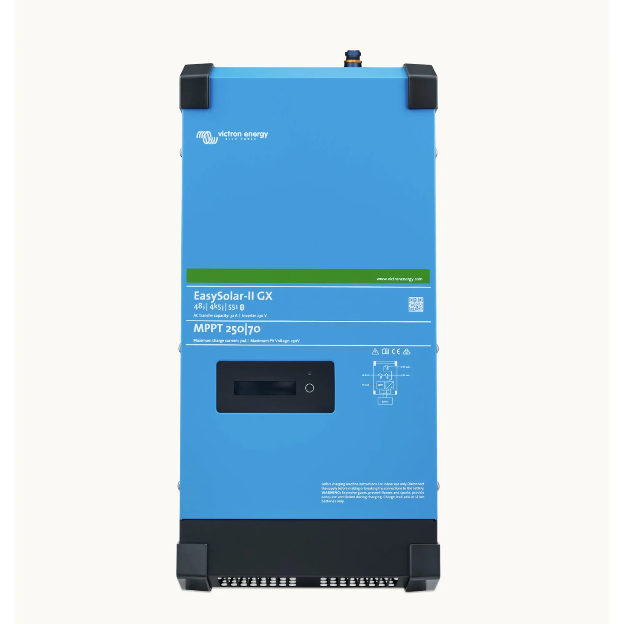 Invertoare - EasySolar II 48V 4k5 cu MPPT 250 70 si control GX