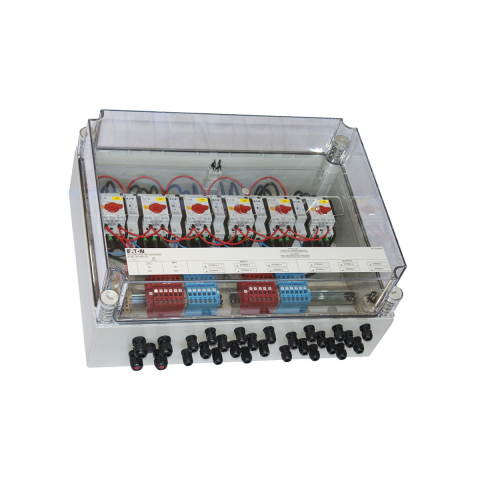 Tablouri sigurante echipat DC/AC - Comutator de urgenta, pentru pompieri SOL30X2-SAFETY-MV-U