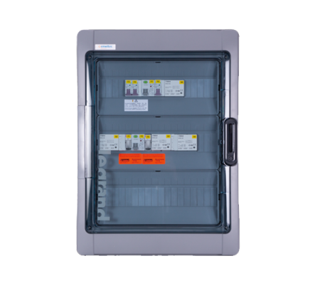 Tablouri sigurante echipat DC/AC - Enwitec Battery Backup Distribution 1 faza full SMA