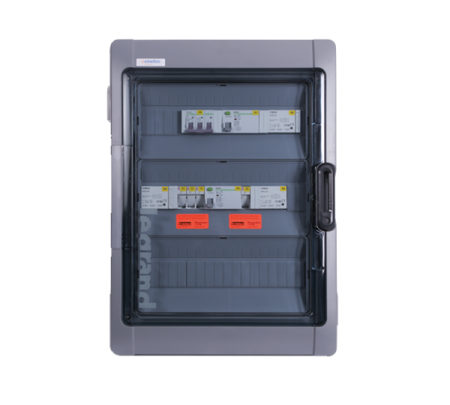 Tablouri sigurante echipat DC/AC - Distributie backup baterie trifazata enwitec SMA