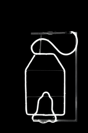 Iluminat festiv - Figurina luminoasa decorativa in forma de felinar cu Neon Flex pentru iluminat festiv