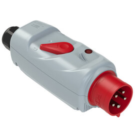 Fise si cuple - Fisa CEE trifazata 32 A cu protectie motor reglabila, inversor de faze si grad de protectie IP44