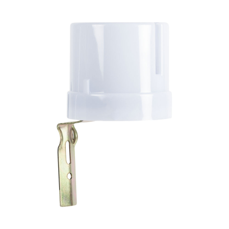 Protectie - Fotosenzor crepuscular alb IP44 pentru control automat al iluminatului exterior